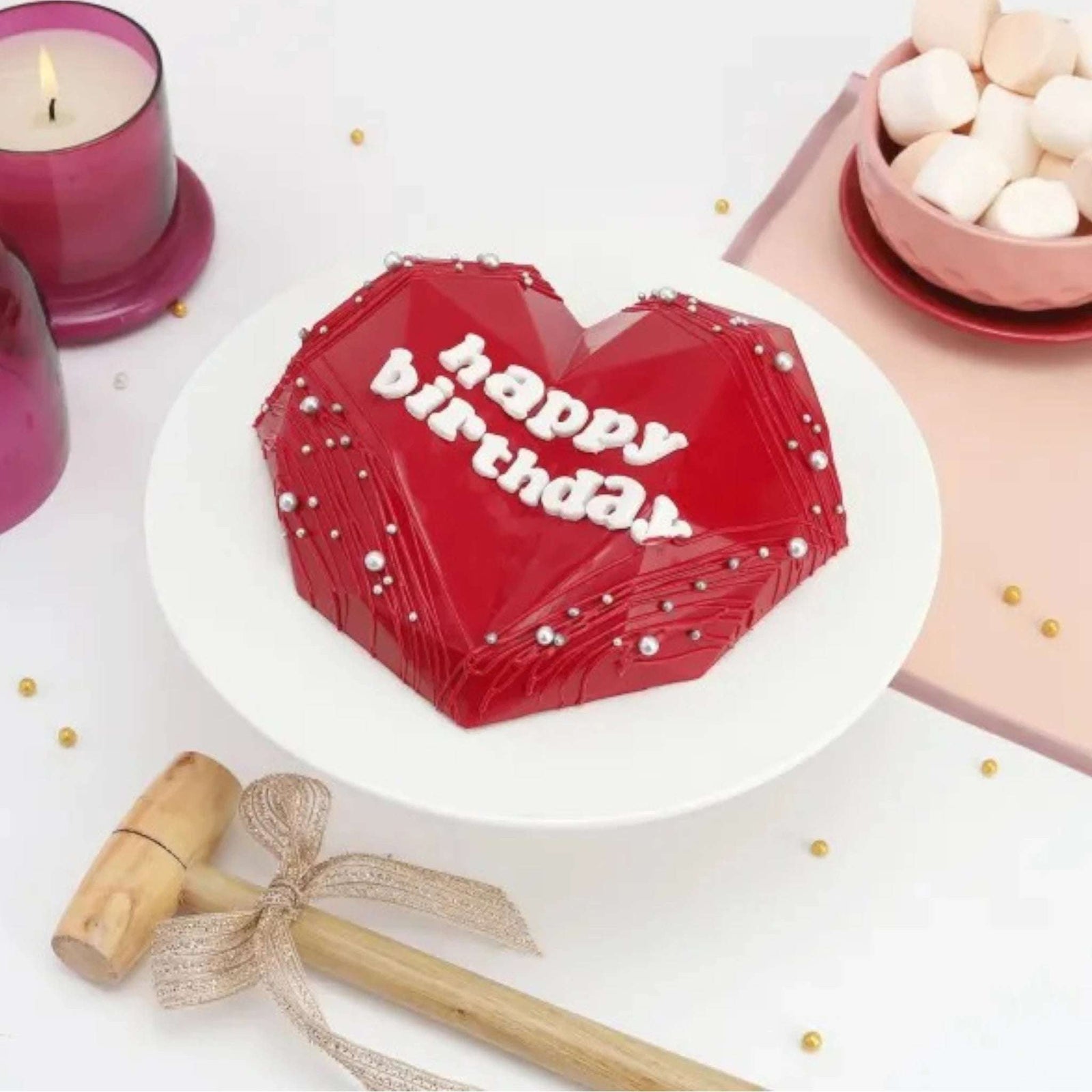 Red Velvet Pinata Cake