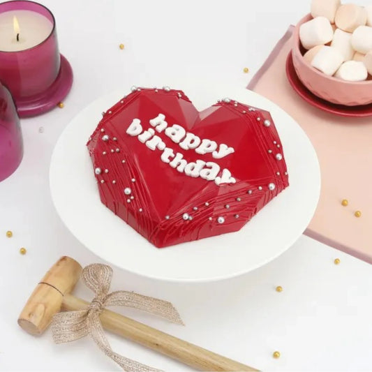 Red Velvet Pinata Cake