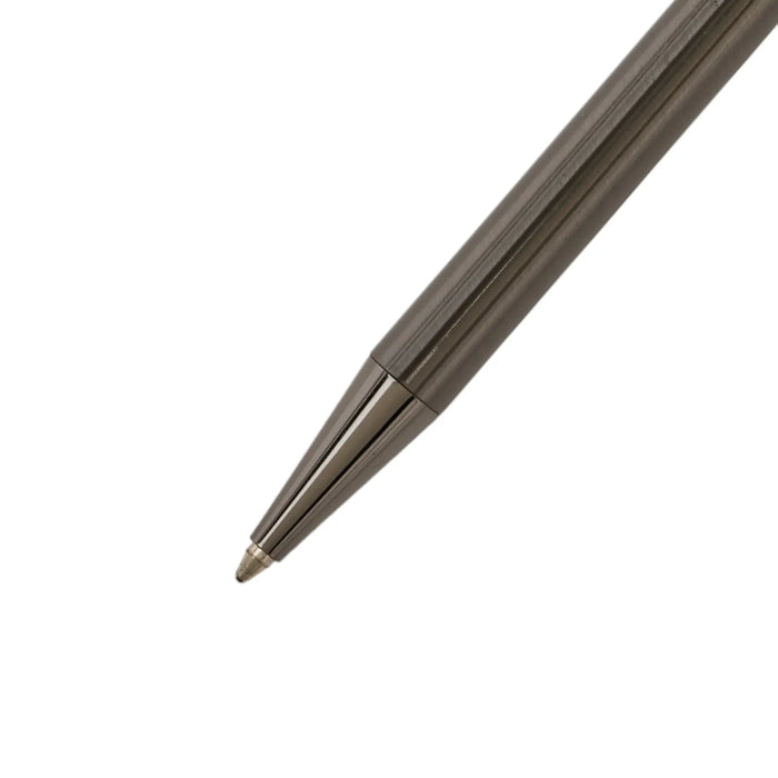 Metallic pen on a white background