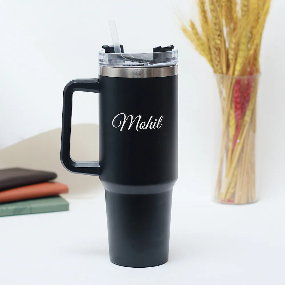 Customized Large Capacity Handled Tumbler