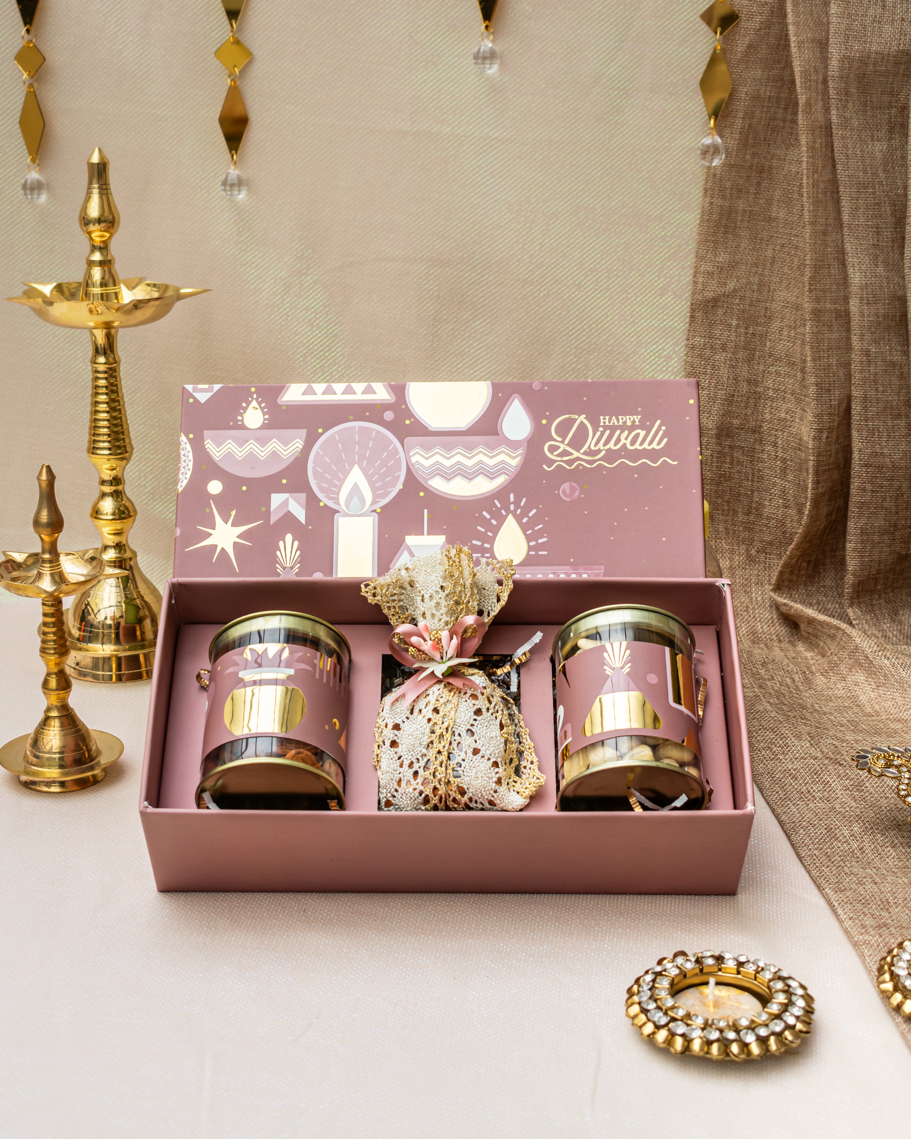 Diwali Dry Fruit With Potli Hamper