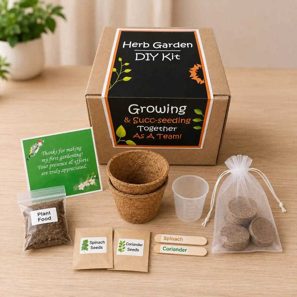 Herb Garden DIY Growing Kit