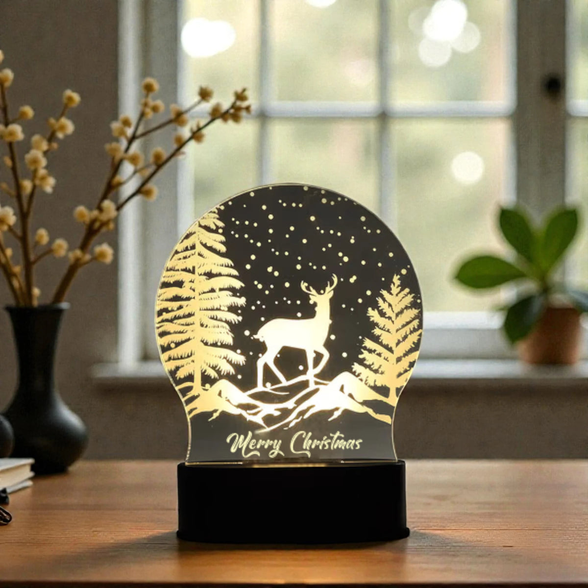 LED Personalized Christmas Lamp