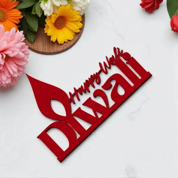 Close-up of a wooden Diwali Photo Frame highlighting intricate craftsmanship and photo inside.