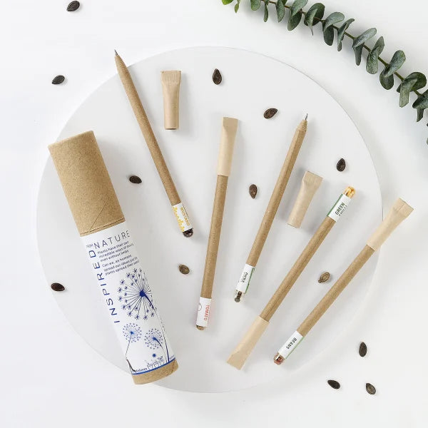 Eco Plantable Seed Pen Set (5 pcs)