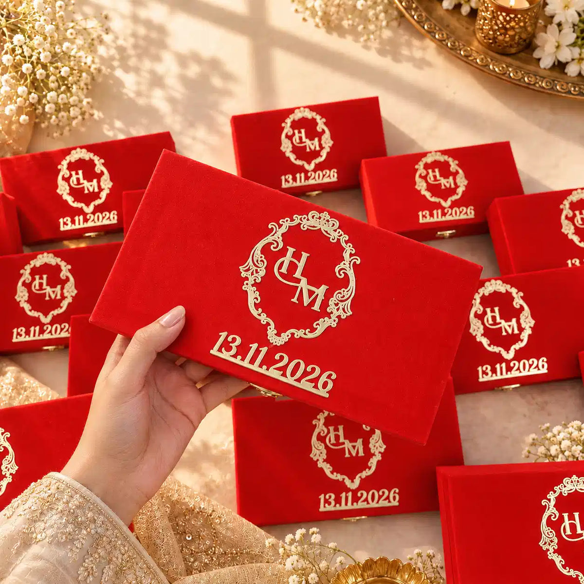 Royal Wedding Dry Fruit Keepsake Box