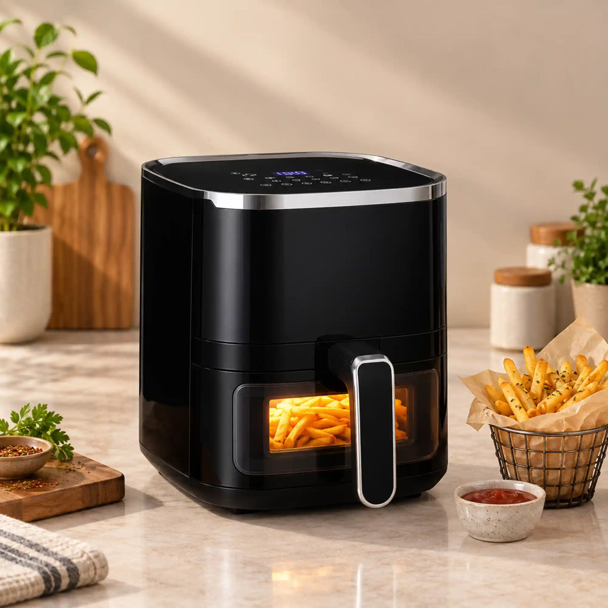 Evita Digital Air Fryer 5L – 1350W