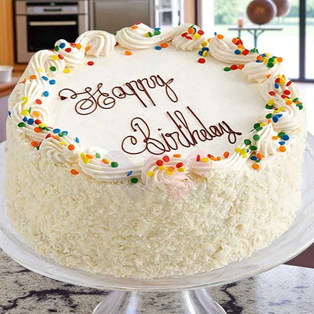 White Forest Cake
