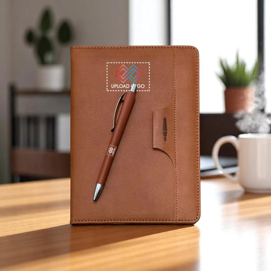 Elegant Pen With Diary Combo Set