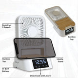 Gale 5 in 1 Desk Fan and Charging Station