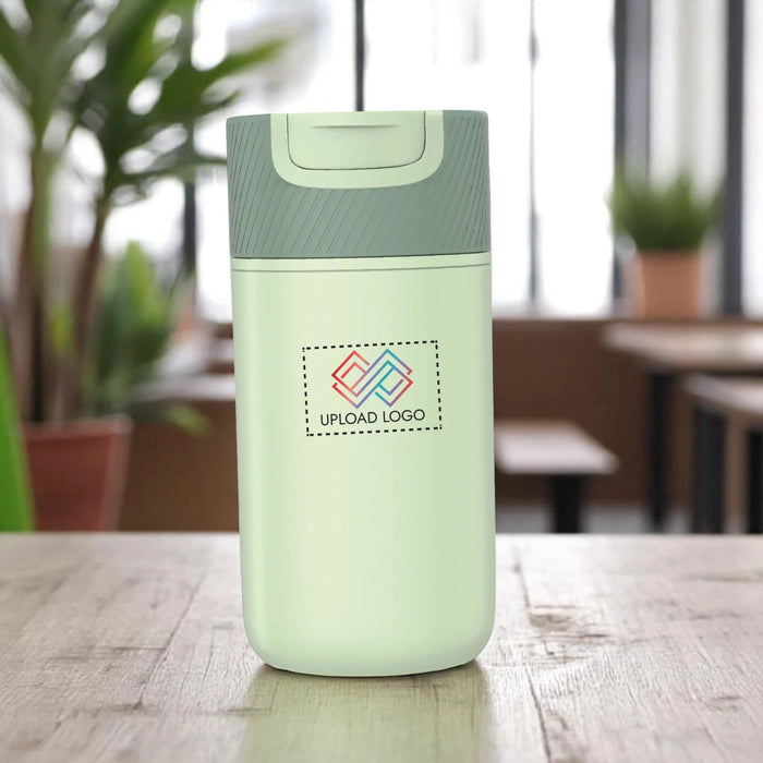Zebra Spill-Proof Suction Mug (370 ml) Green