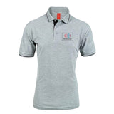 Men's Tipped Elegance Polo T-shirt with Embroidered Logo