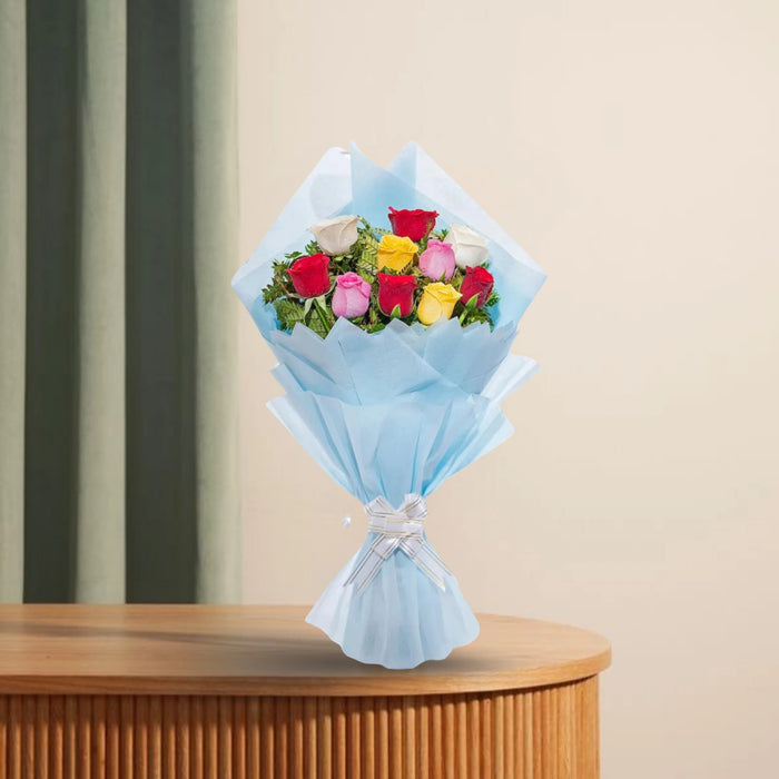 Glittery Love Roses Bouquet