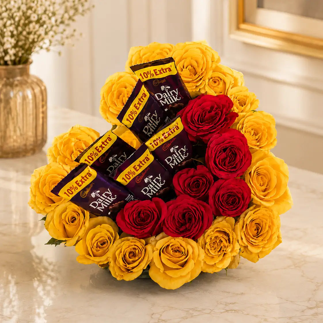 Cadbury With Rose