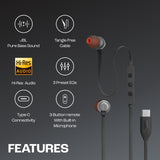 Type C wired Earphone T310C