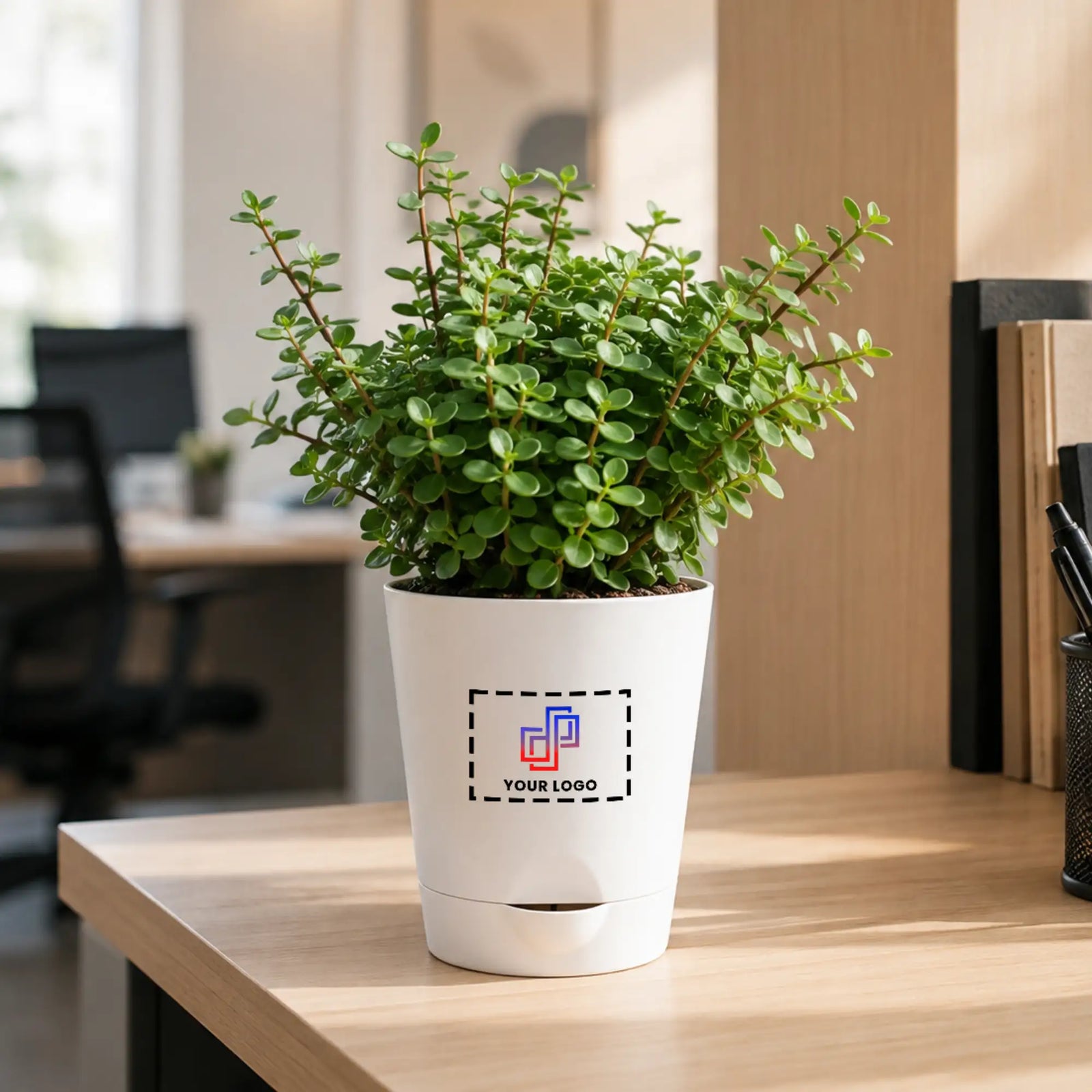 Jade Plant with Customised Pot