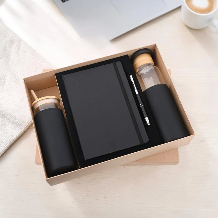 Premium bottle mug and diary set