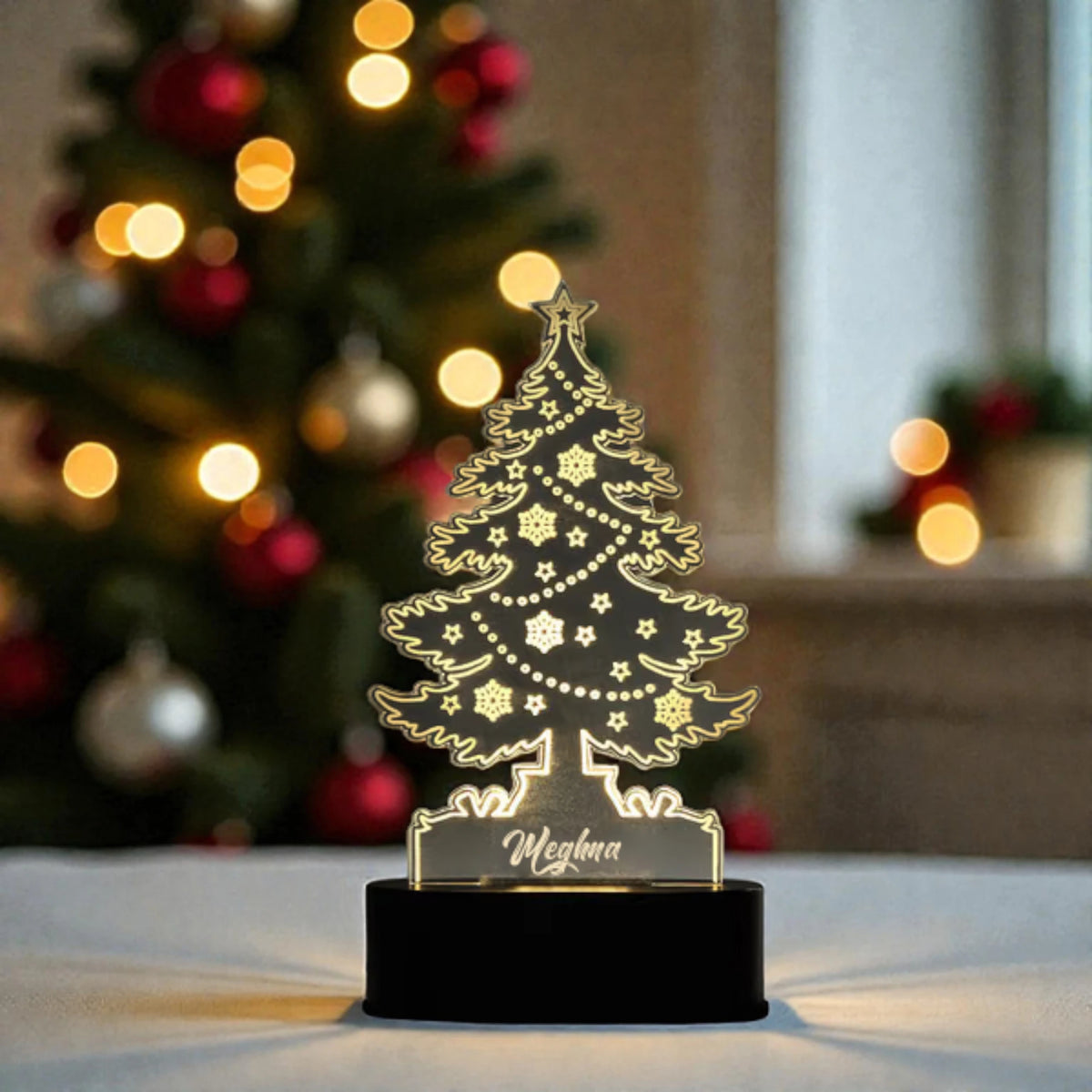 Christmas Tree LED Lamp - Festive Lighting Decor