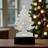 Christmas Tree LED Lamp - Festive Lighting Decor