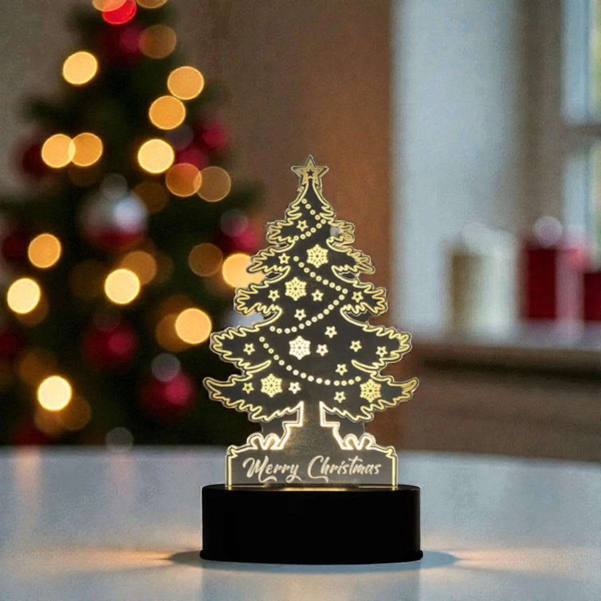 Christmas Tree LED Lamp - Festive Lighting Decor