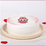 Labubu Vanilla Cake