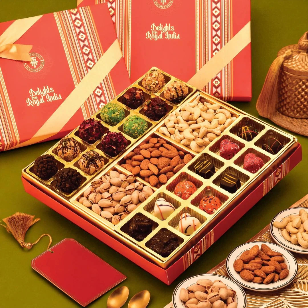 Laddoos & Chocolates Delight Tray