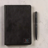 Liam Planner With Agenda Pen-Black