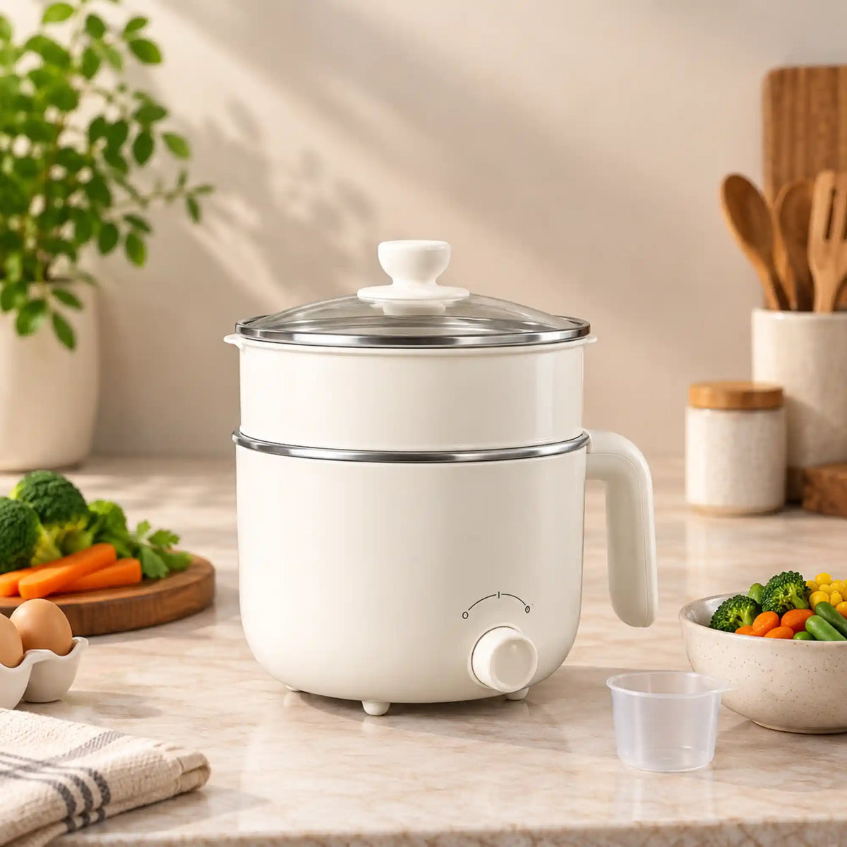 Luxe Multi-Cook Kettle 1.2L – 600W