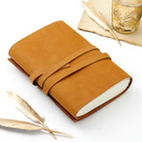 Mustard Minimalist Daily Planner with Strap