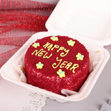 Mini New Year Red Velvet Cake 300 gm