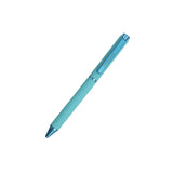 Blue pen on a white background