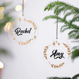 Personalized Christmas Ornament Set - Gleam Set of 2