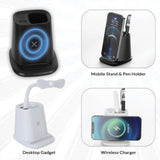 PYD 6 in 1 Pen Holder with Wireless Charger