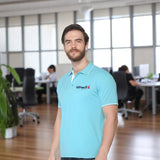 Luxura Highline Polo with Embroidered Logo