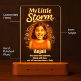 Personalized Adorable Little Girl Frame