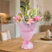 Alluring Asiatic Pink Lily Bouquet