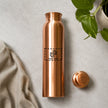 Plain Copper Bottle – Classic Reusable Water Bottle