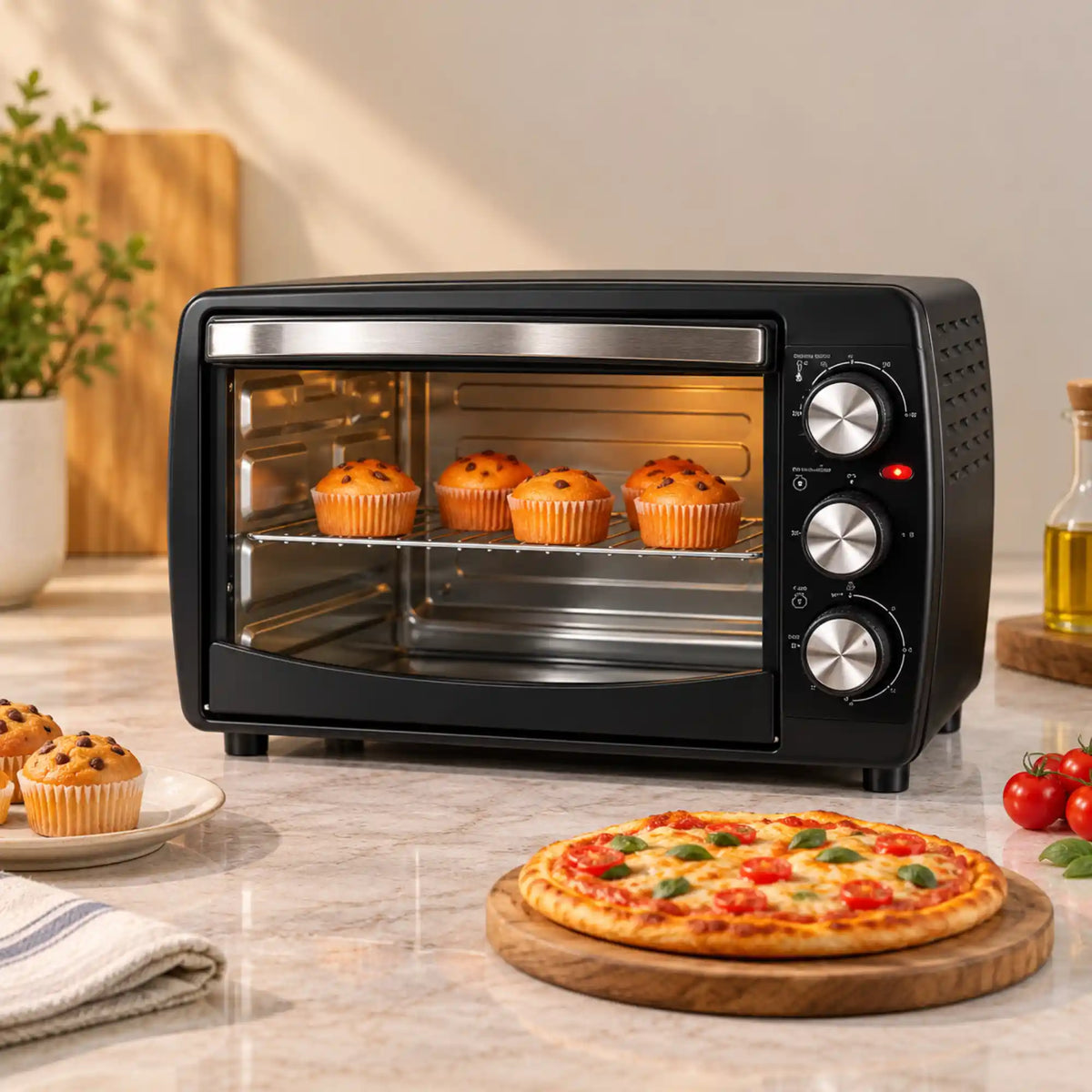 OTG Curved 17L Oven Toaster Griller – 1280W