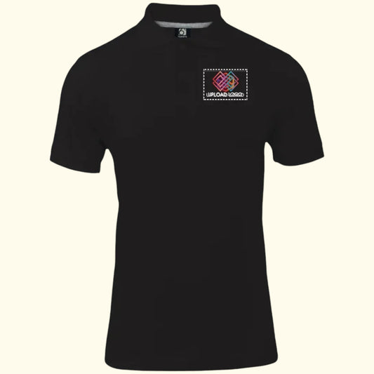 Bold Move Polo T-shirt with Embroidered Logo