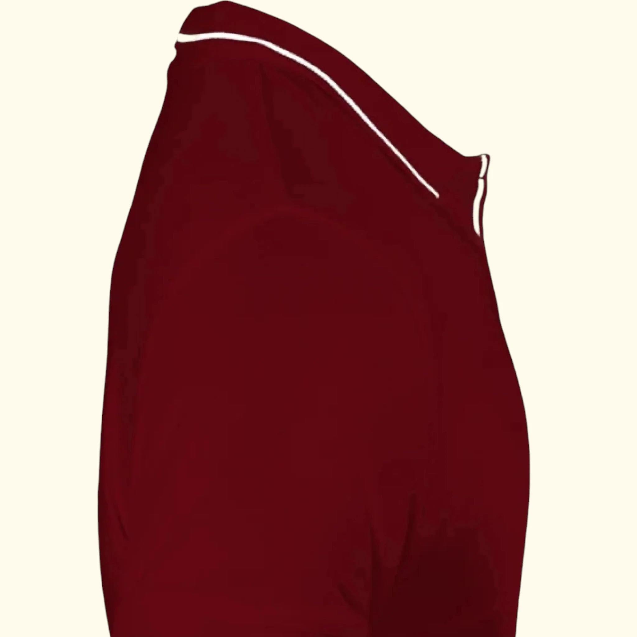 Women's Tipped Elegance Polo T-shirt with Embroidered Logo