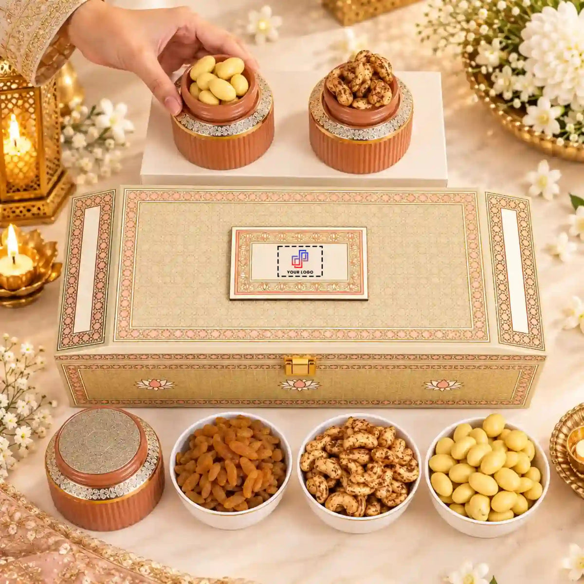 Zariya Premium Diwali Gourmet Dry Fruit Hamper
