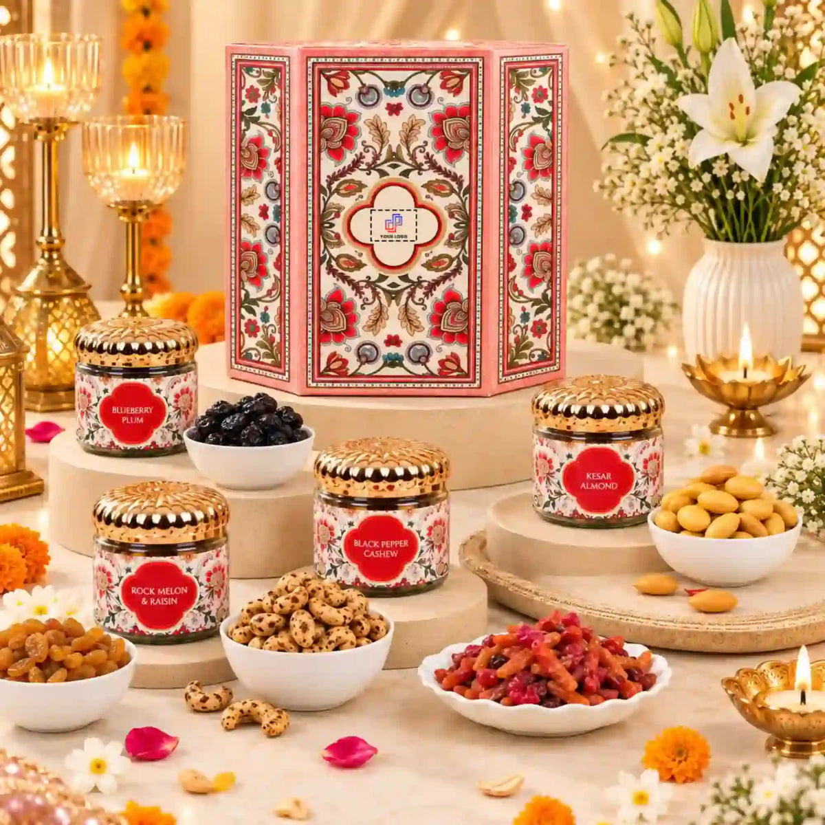 Gulrang Premium Diwali Gourmet Dry Fruit Hamper
