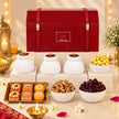 Laal Shahi Premium Diwali Dry Fruit & Mithai Hamper