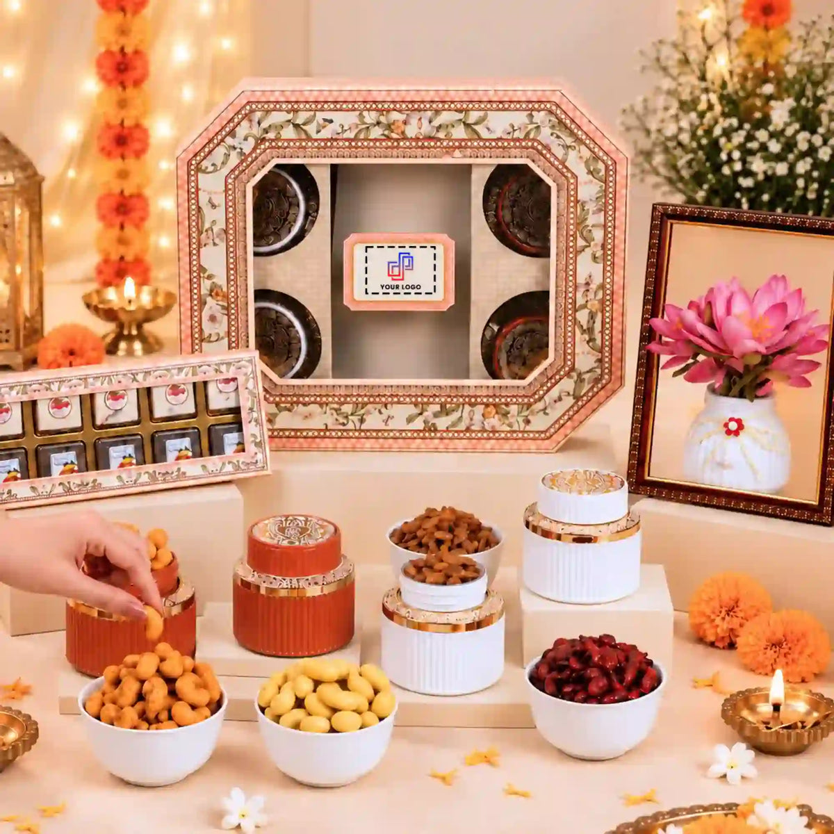 Noor Mahal Premium Diwali Dry Fruit & Sweets Hamper