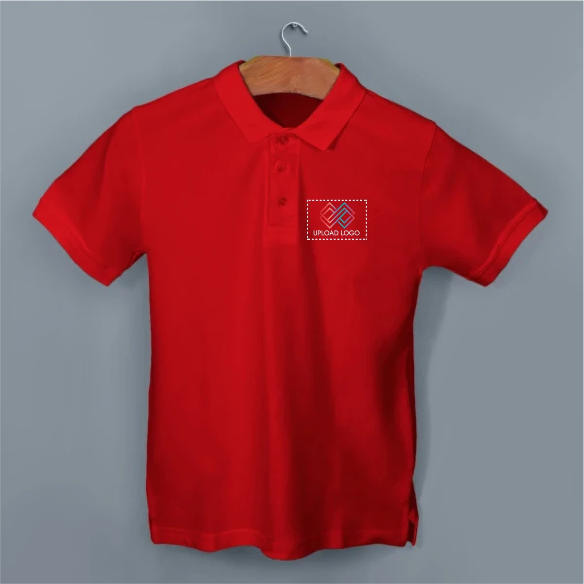 Cotton Classic Polo T-shirt with Embroidered Logo