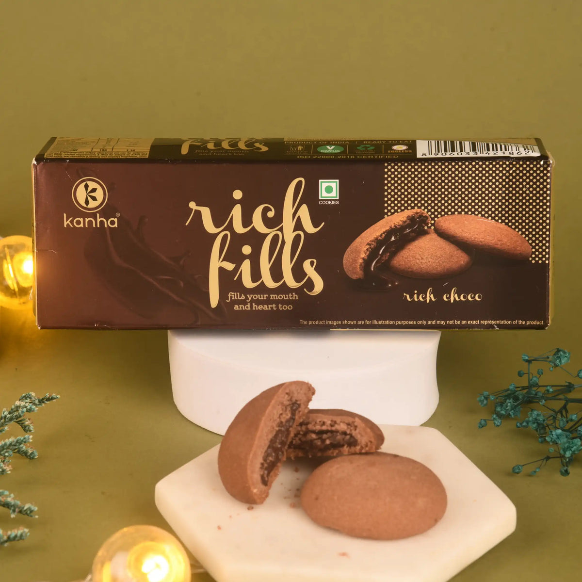 Rich Fills – Chocolate Bar with Creamy Center – 65g