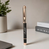 Rosegold Carbon-Fiber Personalized Pen