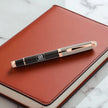 Elegant Rosegold Carbon Pen: Sleek Design & Superior Comfort