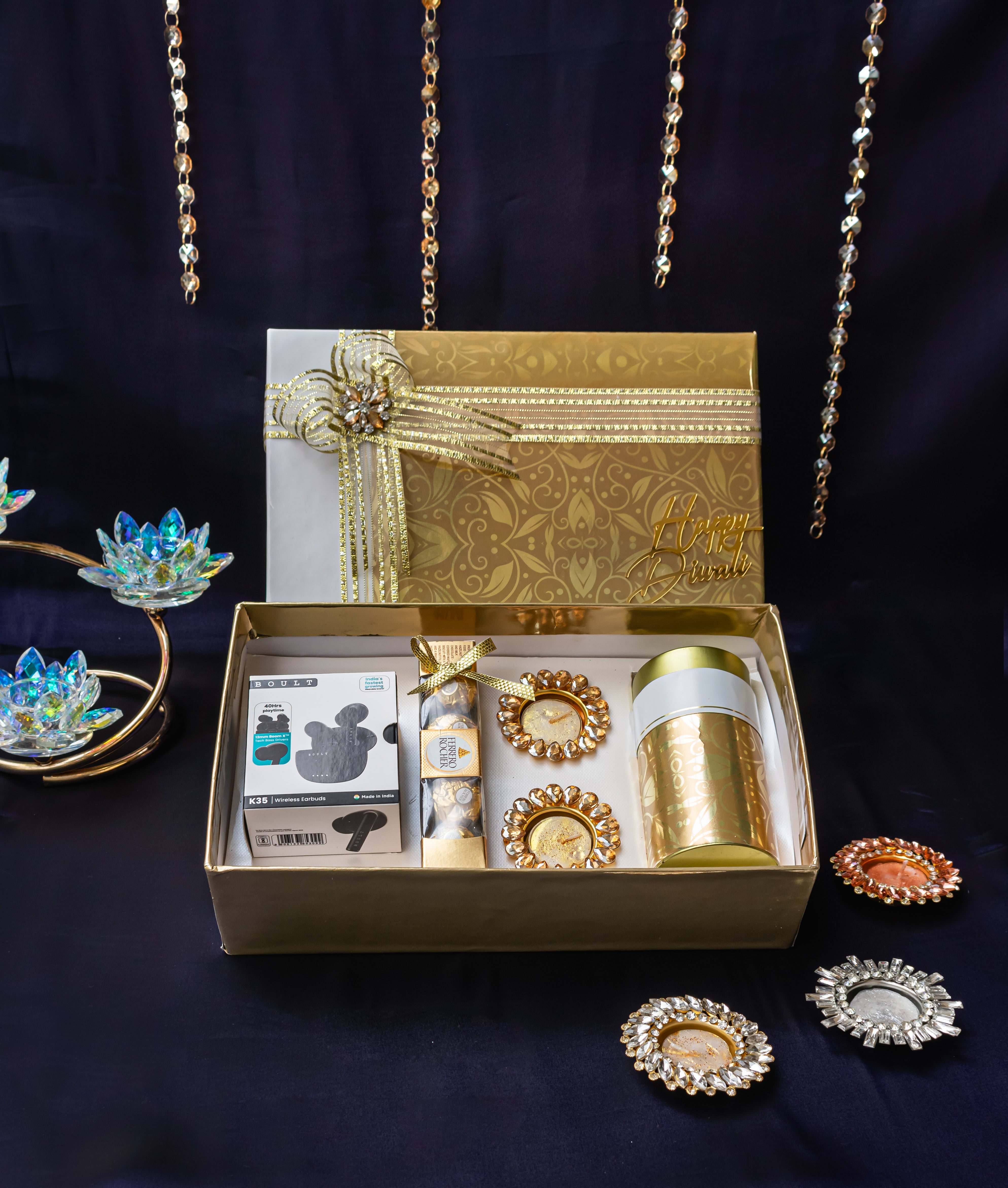Tech Product with Dryfruit and Chocolate Hamper
