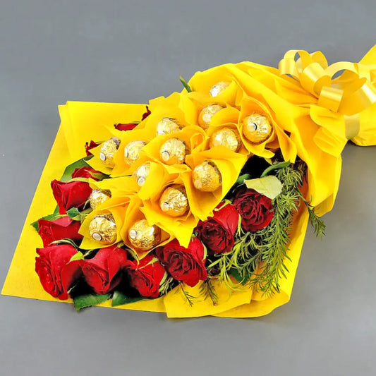 Color of Happiness Chocolate Bouquet
